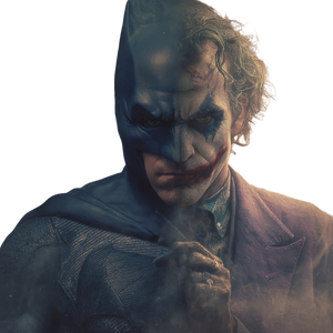 Batman Joker Fusion V5 Vinyl Car Decal Sticker – Waterproof & UV-Resistant 3.4133333333333336"