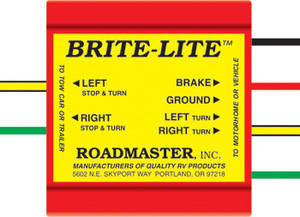 Roadmaster Brite-Lite Tail Light Converter for Maximum Illumination | Connects Separate Brake/Turn Signal System to Combined System