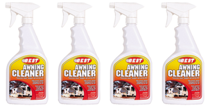 4x Revive Your Awning! ProPack Awning Cleaner | Mold/ Mildew Stain Remover | Protect from Sun, Weathering | 32 oz Spray Bottle 4x Revive Your Awning! ProPack Awning Cleaner | Mold/ Mildew Stain Remover | Protect from Sun, Weathering | 32 oz Spray Bottle