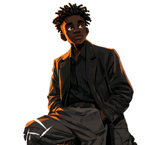 Smiling Young Boy V3 Vinyl Car Decal Sticker – Waterproof & UV-Resistant 3.4133333333333336"