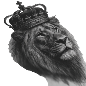 Lion King Tattoo V3 Vinyl Car Decal Sticker – Waterproof & UV-Resistant 3.4133333333333336"