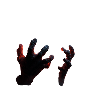 Demon Clawed Hands Vinyl Car Decal Sticker – Waterproof & UV-Resistant 3.4133333333333336"