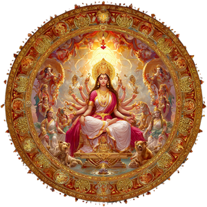 Goddess Trimurti V2 Vinyl Car Decal Sticker – Waterproof & UV-Resistant 3.4133333333333336"