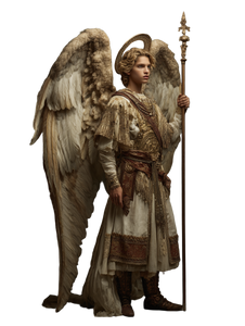 St. Raphael Archangel V2 Vinyl Car Decal Sticker – Waterproof & UV-Resistant 8.213333333333333"