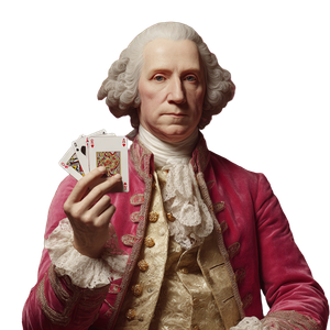 George Washington Portrait V26 Vinyl Car Decal Sticker – Waterproof & UV-Resistant 3.4133333333333336"