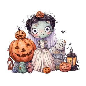 Halloween Cartoon Character V2 Vinyl Car Decal Sticker – Waterproof & UV-Resistant 6.826666666666667"
