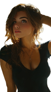 Beautiful Girl V67 Vinyl Car Decal Sticker – Waterproof & UV-Resistant 9.706666666666667"