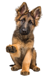 Confident German Shepherd V2 Vinyl Car Decal Sticker – Waterproof & UV-Resistant 4.4