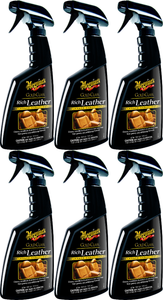 6x Meguiars Gold Class Leather Conditioner | Guards Against Sun Rays, Protects, Cleans & Conditions - 16oz 6x Meguiars Gold Class Leather Conditioner | Guards Against Sun Rays, Protects, Cleans & Conditions - 16oz