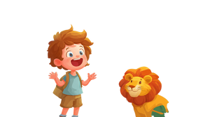Timmy At Zoo Vinyl Car Decal Sticker – Waterproof & UV-Resistant 2.72"