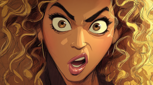 Beyoncé Caricature V2 Vinyl Car Decal Sticker – Waterproof & UV-Resistant 5.4
