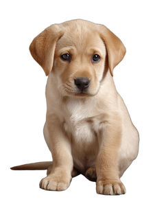 Cute Puppy Sitting V2 Vinyl Car Decal Sticker – Waterproof & UV-Resistant 4.1066666666666665"