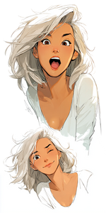 Attractive Female Character V2 Vinyl Car Decal Sticker – Waterproof & UV-Resistant 5.12"