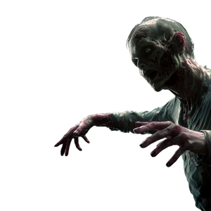 Zombie Concept Art V2 Vinyl Car Decal Sticker – Waterproof & UV-Resistant 3.4133333333333336"