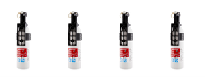 4x BRK 5-B:C Fire Extinguisher | Sodium Bicarbonate Agent | USCG Approved | Easy Mount Bracket | Marine Use