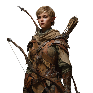 Wood Elf Ranger V15 Vinyl Car Decal Sticker – Waterproof & UV-Resistant 3.4133333333333336"