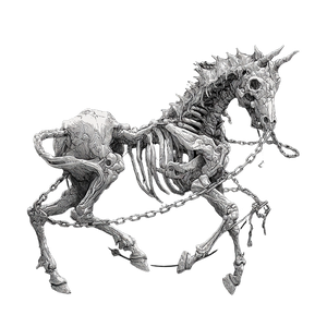 Undead Skeletal Horse V2 Vinyl Car Decal Sticker – Waterproof & UV-Resistant 3.4133333333333336" Undead Skeletal Horse V2 Vinyl Car Decal Sticker – Waterproof & UV-Resistant 3.4133333333333336"