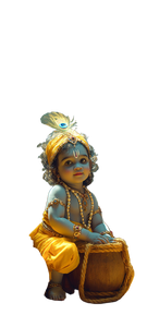 Divine Child Krishna V7 Vinyl Car Decal Sticker – Waterproof & UV-Resistant 10.8