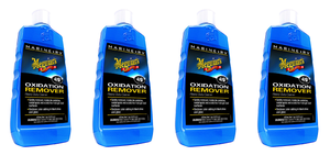 4x Meguiars Hull Cleaner | Restore Color, Remove Oxidation, Stains & Water Spots | For Fiberglass Gel Coated Hulls