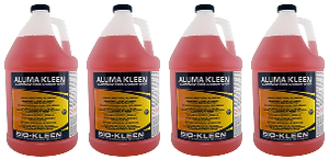 4x Bio-Kleen Aluma Kleen Hull Cleaner | Cleans & Brightens Aluminum & Metal Surfaces | Removes Oxidation, Stains, Discoloration | Eco-Friendly | 1 Gallon Jug