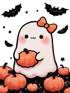 Kawaii Ghost V7 Vinyl Car Decal Sticker – Waterproof & UV-Resistant 8.213333333333333"