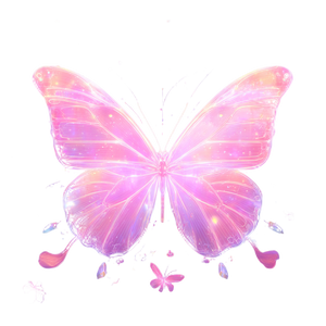 Neon Pink Butterfly V2 Vinyl Car Decal Sticker – Waterproof & UV-Resistant 3.4133333333333336"