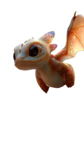 Joyful Baby Dragon V2 Vinyl Car Decal Sticker – Waterproof & UV-Resistant 4.8533333333333335"