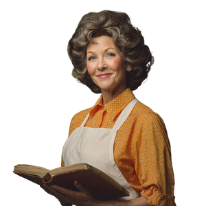 1970S Housewife Portrait Vinyl Car Decal Sticker – Waterproof & UV-Resistant 3.4133333333333336"