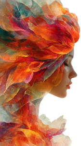 Fantasy Portrait V20 Vinyl Car Decal Sticker – Waterproof & UV-Resistant 4.8533333333333335"