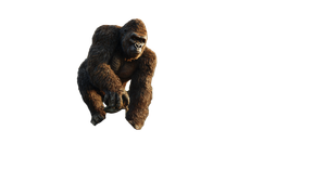 King Kong Climbs V2 Vinyl Car Decal Sticker – Waterproof & UV-Resistant 2.72"