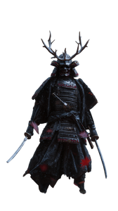 Demon Samurai Forest Vinyl Car Decal Sticker – Waterproof & UV-Resistant 4.8533333333333335"