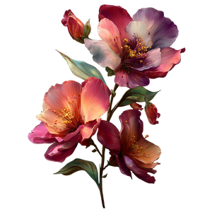 Realistic Flower V4 Vinyl Car Decal Sticker – Waterproof & UV-Resistant 6.826666666666667"