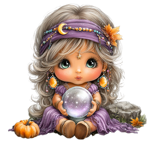 Fortune Teller Garden Vinyl Car Decal Sticker – Waterproof & UV-Resistant 6.826666666666667"