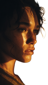 Golden Hour Portrait V20 Vinyl Car Decal Sticker – Waterproof & UV-Resistant 9.706666666666667"