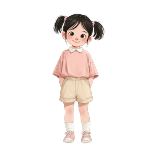 Suji The Korean Girl Vinyl Car Decal Sticker – Waterproof & UV-Resistant 6.826666666666667"