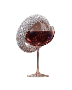 Diamond Ring Cocktail Vinyl Car Decal Sticker – Waterproof & UV-Resistant 4.0"