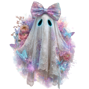 Cyberpunk Whimsical Ghost Vinyl Car Decal Sticker – Waterproof & UV-Resistant 6.826666666666667"