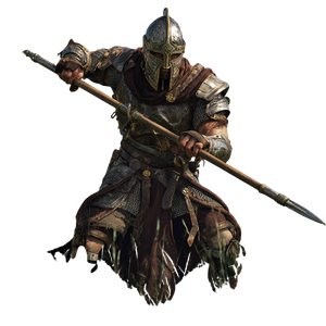 Medieval Spearman Vinyl Car Decal Sticker – Waterproof & UV-Resistant 3.4133333333333336"