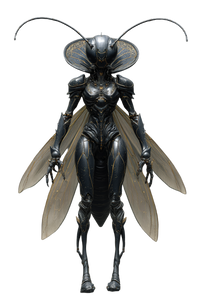 Alien Ant Queen V3 Vinyl Car Decal Sticker – Waterproof & UV-Resistant 4.4