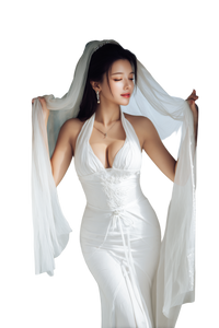 Chinese Bride Portrait V3 Vinyl Car Decal Sticker – Waterproof & UV-Resistant 4.4