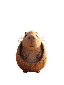 Armored Capybara V3 Vinyl Car Decal Sticker – Waterproof & UV-Resistant 8.213333333333333"