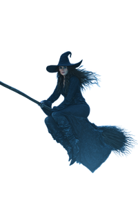 Moonlit Witch Flight V2 Vinyl Car Decal Sticker – Waterproof & UV-Resistant 4.4