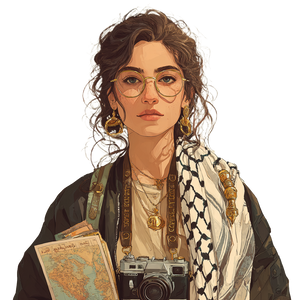 Palestinian Portrait Vinyl Car Decal Sticker – Waterproof & UV-Resistant 3.4133333333333336" Palestinian Portrait Vinyl Car Decal Sticker – Waterproof & UV-Resistant 3.4133333333333336"