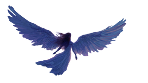 Graceful Winged Angel V2 Vinyl Car Decal Sticker – Waterproof & UV-Resistant 2.72"