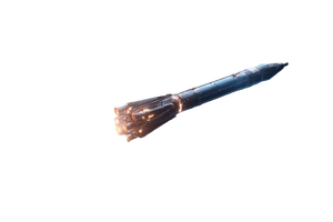 Futuristic Rocket V3 Vinyl Car Decal Sticker – Waterproof & UV-Resistant 5.97333333333333