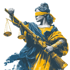 Lady Justice Mountaineer V2 Vinyl Car Decal Sticker – Waterproof & UV-Resistant 3.4133333333333336"