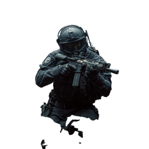 Military Man Aiming Vinyl Car Decal Sticker – Waterproof & UV-Resistant 3.4133333333333336"
