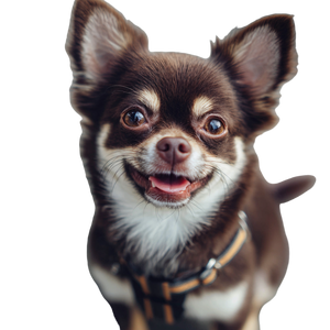 Cute Smiling Chihuahua Vinyl Car Decal Sticker – Waterproof & UV-Resistant 3.4133333333333336"