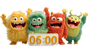 Morning Monster Stretch V2 Vinyl Car Decal Sticker – Waterproof & UV-Resistant 5.4