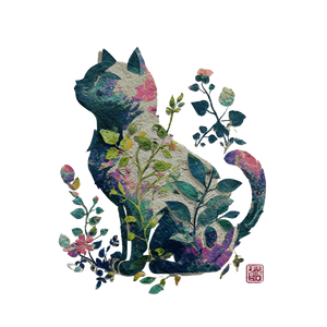 Creative Cat Design Vinyl Car Decal Sticker – Waterproof & UV-Resistant 3.4133333333333336"